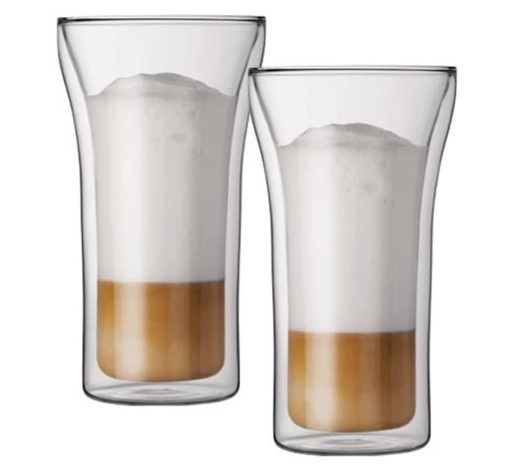 Lot De 6 Verres Double Paroi 10cl+20cl+40cl - BODUM 4 Lot De 6 Verres Double Paroi 10cl+20cl+40cl - BODUM – Image 4