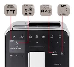 MELITTA Barista TS Smart Connectée Inox F860-100 Garantie 3 Ans -Café Boissons Magasin 4 melitta barista ts smart connectee f860 100