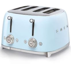 Grille-pain Smeg TSF03PBEU 4 Tranches Bleu Azur