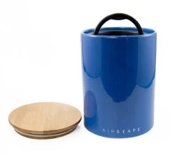 Boîte Conservatrice Céramique Bleu Avec Vide D'air 500g - Airscape -Café Boissons Magasin airscapebleu3