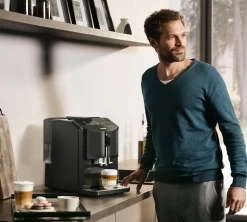 SIEMENS EQ300 - TF301E09 Noir - Garantie 3 Ans -Café Boissons Magasin ambiance siemens caf 1