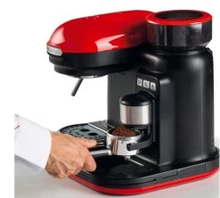 Machine Expresso Avec Broyeur ARIETE Moderna 1318 Rouge -Café Boissons Magasin ariete moderna rouge 2
