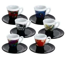 Tasses - ZICAFFE - Tasses Et Sous-tasses The Art Of Espresso 7 Cl -Café Boissons Magasin art tassespar6