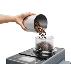 DELONGHI Rivelia FEB 4455.G Gris Galet Latte - Garantie 5 Ans -Café Boissons Magasin bac 2