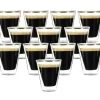 12 Verres Double Paroi Caffeino 8.5 Cl BORMIOLI ROCCO