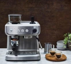 Machine Expresso Avec Broyeur BREVILLE Barista Max VCF126X-01 -Café Boissons Magasin breville baristamax 5