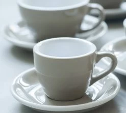 6 Tasses Cappuccino Et Sous-tasses Egg 20 Cl Denim - Loveramics -Café Boissons Magasin egg 10