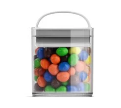 Boîte Conservatrice En Plastique Avec Vide D'air EVAK - S Basse 420 ML - Prepara