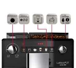 MELITTA Latticia F300-100 One Touch Garantie 3 Ans -Café Boissons Magasin expresso broyeur melitta latticia compactee