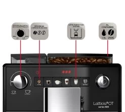 MELITTA Latticia F300-100 One Touch Garantie 3 Ans -Café Boissons Magasin expresso broyeur melitta latticia silencieuse
