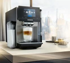 SIEMENS EQ.700 Intégral Noir Inox TQ707R03 Garantie 3 Ans -Café Boissons Magasin face siemens eq 700 tq707r03