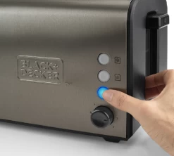 Black & Decker Grille Pain BLACK+DECKER - BXTO1000E - 1000 W -Café Boissons Magasin gp3 2