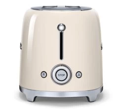 Grille-pain TSF02CREU 4 Tranches - Crème - SMEG -Café Boissons Magasin gp boutons creme