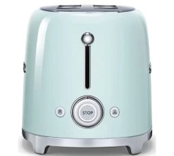 Grille-pain TSF02PGEU 4 Tranches Vert D'eau - SMEG -Café Boissons Magasin gp cotevertdeau