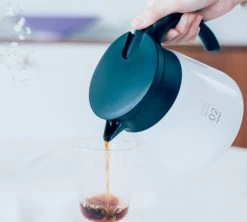 Carafe Isotherme V60 55 Cl Inox Double Paroi - Blanche - HARIO -Café Boissons Magasin hariov603 1