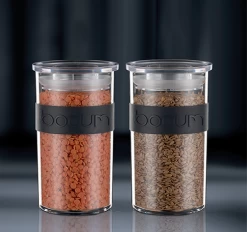 4 Bocaux Noirs - Conservation PC PRESSO - 25 Cl -BODUM -Café Boissons Magasin image secondaire boite 3.0