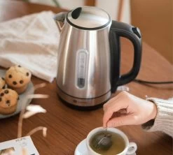 Bouilloire KT101 1.7L Inox + Verre Pylano + Offre Cadeau KOTTEA -Café Boissons Magasin kkottea kt101 3