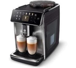SAECO Gran Aroma SM6585/00 Métal Gris Garantie 3 Ans -Café Boissons Magasin latteduo expresso broyeur saeco gran aroma sm6585