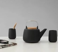 2 Tasses Double Paroi Nicola 150 Ml Noires - VIVA SCANDINAVIA -Café Boissons Magasin lifestyle nicola large 2