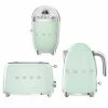 Set Petit Déjeuner (Toaster - Presse Agrumes - Bouilloire) Vert D'eau - SMEG