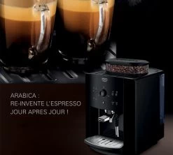 KRUPS Arabica Deluxe Edition YY3072FD -Café Boissons Magasin machine a cafe krups yy3072fd extraction