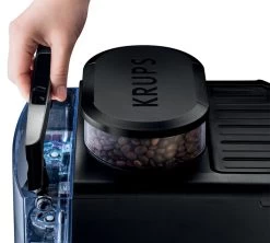 Krups Arabica Noire Argent YY3075FD -Café Boissons Magasin machine a cafe krups yy3075fd bac a eau