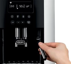 Krups Arabica Noire Argent YY3075FD -Café Boissons Magasin machine a cafe krups yy3075fd buse