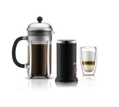 Mousseur à Lait électrique Bistro Noir Mat - 11870-01EURO - BODUM -Café Boissons Magasin mouss compa