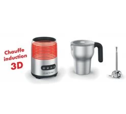 Mousseur à Lait / Chocolatière Induction Inox BCL540- Riviera-et-Bar -Café Boissons Magasin mousseur rievera1