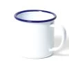 Mug - 35 Cl - Blanc Avec Bordure Bleue FALCON ENAMELWARE