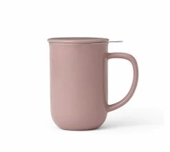 Mug Minima Stone Rose 50 Cl Avec Infuseur Inox - VIVA SCANDINAVIA