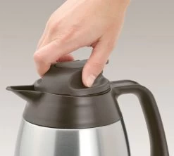 Carafe Hermétique THV Acier Inoxydable 1L - THERMOS -Café Boissons Magasin pichet thermos2 1