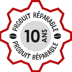 MELITTA Purista® F230-104 Noir Mat Garantie 3 Ans -Café Boissons Magasin rparable 10 ans logo 1