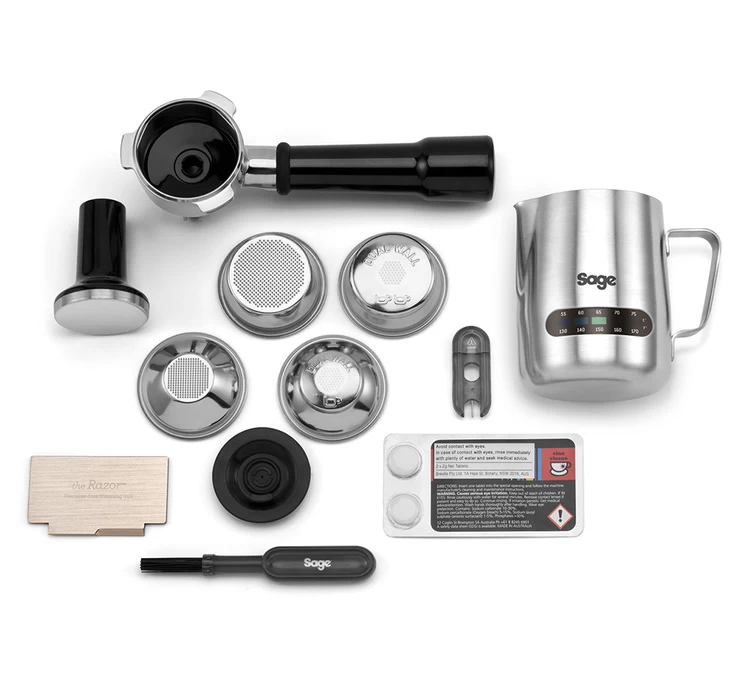 Machine Expresso SAGE Barista Express SES875BSS2EEU1A Inox Brossé 2 Machine Expresso SAGE Barista Express SES875BSS2EEU1A Inox Brossé – Image 2