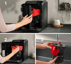 SIEMENS EQ300 - TF301E09 Noir - Garantie 3 Ans -Café Boissons Magasin siemens tf301e09 nettoyage 1