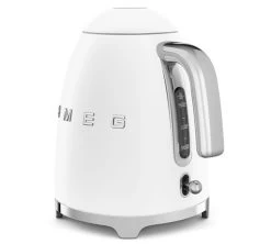 Bouilloire SMEG KLF03WHMEU Blanc Mat - 1.7L + Offre Cadeau -Café Boissons Magasin smeg bouilloire blanche 5