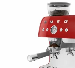 Machine Expresso SMEG EGF03RDEU Rouge Années 50 Avec Moulin Intégré -Café Boissons Magasin smeg egf03 rouge 4
