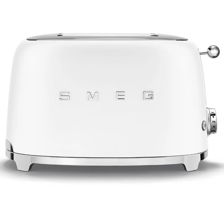 Grille-pain SMEG TSF01WHMEU 2 Tranches Blanc Mat 1 Grille-pain SMEG TSF01WHMEU 2 Tranches Blanc Mat