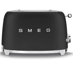 Grille-pain SMEG TSF01BLMEU 2 Tranches Noir Mat
