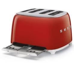 Toaster Smeg TSF03RDEU 4 Tranches Rouge -Café Boissons Magasin toaster4 rouge