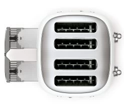 Toaster TSF03WHEU 4 Tranches Blanc - SMEG -Café Boissons Magasin toaster4tr blanc