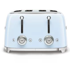Grille-pain Smeg TSF03PBEU 4 Tranches Bleu Azur -Café Boissons Magasin toaster4tr blazur