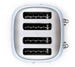Grille-pain Smeg TSF03PBEU 4 Tranches Bleu Azur -Café Boissons Magasin toaster4tra blaz