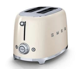 Grille-pain TSF01CREU 2 Tranches Crème - SMEG -Café Boissons Magasin toaster bouton creme