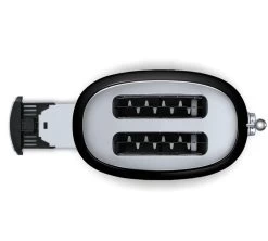 Grille-pain TSF01BLEU 2 Tranches Noir - SMEG -Café Boissons Magasin toaster noir fentes 1