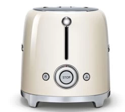 Grille-pain TSF01CREU 2 Tranches Crème - SMEG -Café Boissons Magasin toaster smeg cotecreme