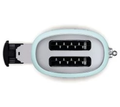 Grille-pain TSF01PGEU 2 Tranches Vert D'eau - SMEG -Café Boissons Magasin toaster verredeau fentes