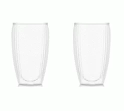 Verres Double Paroi BODUM - Pavina 2x45 Cl