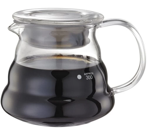 Carafe En Verre Pour Dripper 2-3 Tasses - Tiamo 1 Carafe En Verre Pour Dripper 2-3 Tasses - Tiamo